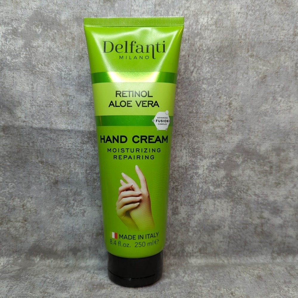 Delfanti Milano Retinol Aloe Vera Hand Cream 8.4 fl. oz.